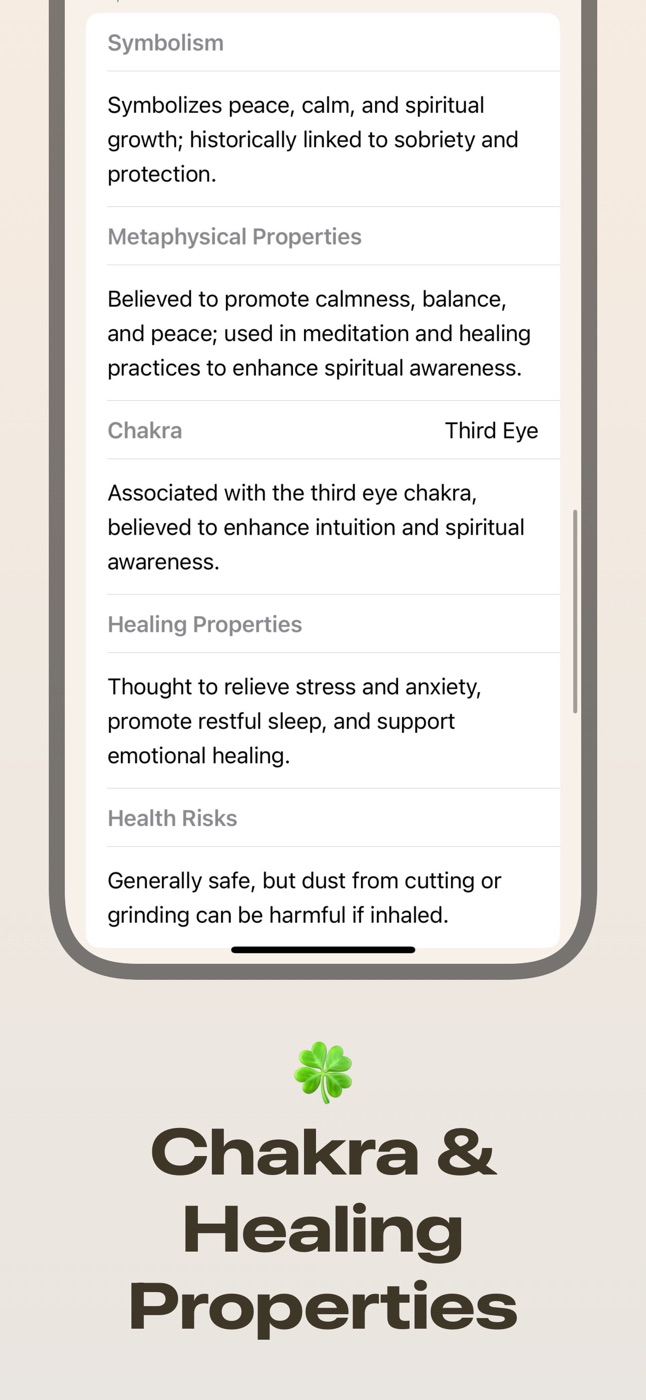 Chakra, symbolism and healing properties